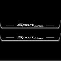 BMW 3 F30 2012-2018 LED Door Sills Illuminated Scuff Sport Line Logo Stainless Steel Entry Guards