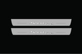 stainless steel door sill plates for BMW 5 G90 2024+ with Sport Line logo