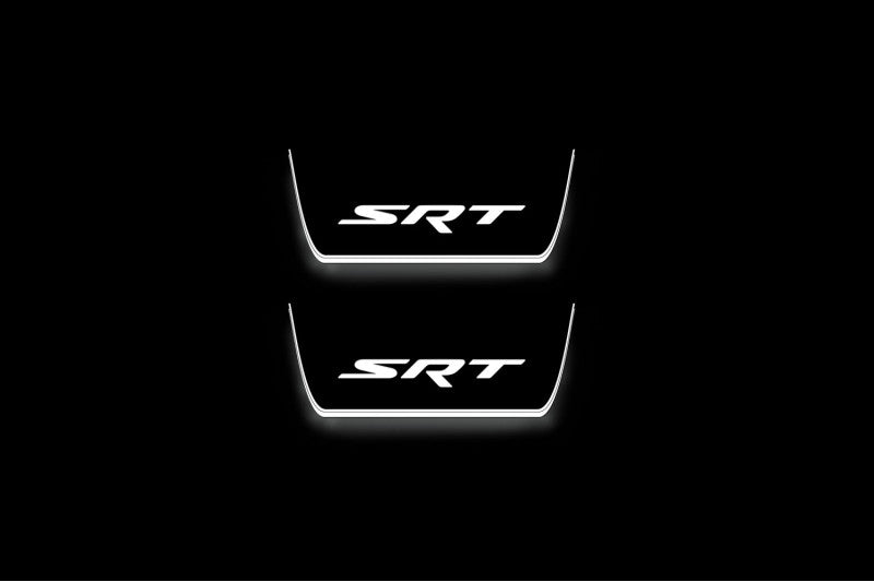 Jeep Grand Cherokee V 2021+ Stainless Steel LED Door Sills – SRT Logo