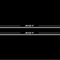 Dodge Challenger 2008-2023 LED Door Sills Illuminated Scuff SRT Logo Stainless Steel Entry Guards Door Sills Decoin