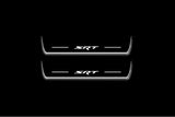 Dodge Durango III 2011+ LED door sill plates with SRT logo