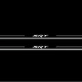 LED door sill plates stainless steel Jeep Grand Cherokee III WK2 2005+ with SRT logo