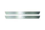 Dodge Charger LD 2005+ illuminated entry guards in stainless steel with SRT logo