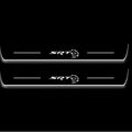 Jeep Grand Cherokee IV 2010-2021 LED Door Sills Illuminated Scuff SRT Hellcat Logo Stainless Steel Entry Guards