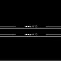 Dodge Challenger 2008-2023 LED Door Sills Illuminated Scuff SRT Hellcat Logo Stainless Steel Entry Guards Door Sills Decoin