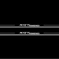 Dodge Challenger 2008-2023 LED Door Sills Illuminated Scuff SRT Powered Logo Stainless Steel Entry Guards Door Sills Decoin