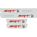 stainless steel door sill plates for Chrysler 300C II LD 2011+ with SRT HELLCAT logo