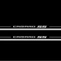 Chevrolet Camaro VI 2016-2024 LED Door Sills Illuminated Scuff Camaro SS Logo Stainless Steel Entry Guards