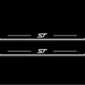 Ford Edge II 2015+ LED Door Sills Illuminated Scuff ST Logo Stainless Steel Entry Guards Door Sills Decoin
