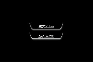 Ford Escape IV 2020+ LED Door Sills Illuminated Scuff ST line Logo Stainless Steel Entry Guards