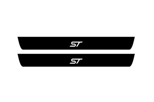 Ford Edge CD539 2014–2024 — Matte PRO LED Door Sills — ST Logo