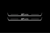 Ford Escape IV 2020+ LED door sill plates stainless steel with ST line logo