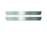 Ford Focus IV 2018+ stainless steel LED door sill plates with ST logo