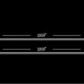 WRX STI V 2016+ LED Door Sills Illuminated Scuff STI Logo Stainless Steel Entry Guards