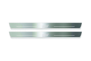Subaru Impreza III 2007+ Stainless Steel LED Door Sills – STI Logo