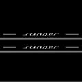 Kia Stinger 2017+ Stainless Steel LED Door Sills – Stinger Logo