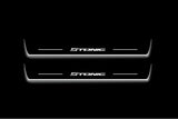 Kia Stonic 2017+ Stainless Steel LED Door Sills – Stonic Logo