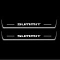 Jeep Grand Cherokee V Stainless Steel LED Door Sills – Summit Logo
