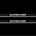 Dodge Charger 2011-2023 LED Door Sills Illuminated Scuff Super Bee Logo Stainless Steel Entry Guards