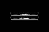 Toyota Tacoma II N200 Stainless Steel LED Door Sills – Tacoma Logo