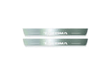 Toyota Tacoma II N200 Stainless Steel LED Door Sills – Tacoma Logo