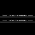 Toyota Tacoma IV 2024+ LED Door Sills Illuminated Scuff Tacoma Logo Stainless Steel Entry Guards