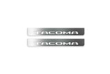 stainless steel door sill plates for Toyota Tacoma IV 2024+ with Tacoma logo