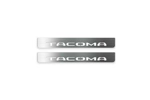 Toyota Tacoma IV 2024+ LED Door Sills Illuminated Scuff Tacoma Logo Stainless Steel Entry Guards