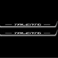 Fiat Talento 2016+ LED Door Sills Illuminated Scuff Talento Logo Stainless Steel Entry Guards