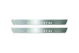 stainless steel LED door sill plates for Fiat Freemont 2016+ with Talento logo