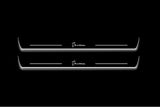 Lancia Thema 2011+ Stainless Steel LED Door Sills – Thema Logo