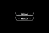 Volkswagen Tiguan II Stainless Steel LED Door Sills – Tiguan Logo