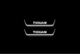 Volkswagen Tiguan I 2007+ Stainless Steel LED Door Sills – Tiguan Logo