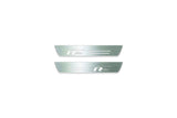 Volkswagen Tiguan II 2016+ illuminated entry guards in stainless steel with R-Line logo