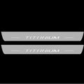 Ford Escape III 2013-2019 LED Door Sills Illuminated Scuff Titanium Logo Stainless Steel Entry Guards Door Sills Decoin
