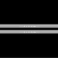 Nissan Titan II 2016+ LED Door Sills Illuminated Scuff Titan Logo Stainless Steel Entry Guards Door Sills Decoin