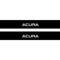 Acura TLX II 2020+ Illuminated Matte Sill Plates with logo Acura Acura Led Door Sills PRO opdesign