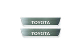Toyota Prado 250 2023+ Stainless Steel LED Door Sills – Toyota Logo
