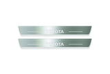 Toyota Rav4 V XA50 2019+ Stainless Steel LED Door Sills – Toyota Logo