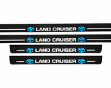 Toyota Land Cruiser J200 Matte PRO LED door sills with Land Cruiser design