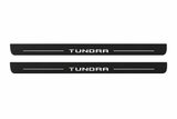 Toyota Tundra XK80 Matte PRO LED door sills with Tundra design