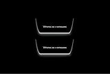 Jeep Grand Cherokee V Stainless Steel LED Door Sills – Trackhawk Logo