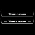 Jeep Grand Cherokee V Stainless Steel LED Door Sills – Trackhawk Logo