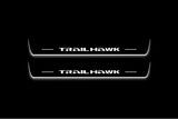 Jeep Grand Cherokee WK2 Stainless LED Door Sills – TrailHawk Logo