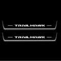 Jeep Grand Cherokee V Stainless Steel LED Door Sills – Trailhawk Logo