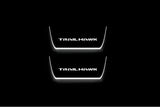 Jeep Grand Cherokee V Stainless Steel LED Door Sills – Trailhawk Logo