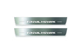 Jeep Grand Cherokee V Stainless Steel LED Door Sills – Trailhawk Logo