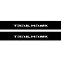 Jeep Grand Cherokee IV 2010-2021 Illuminated Matte Sill Plates with logo Trailhawk Jeep Led Door Sills PRO opdesign