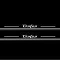 Maserati Ghibli III 2013+ LED Door Sills Illuminated Scuff Trofeo Logo Stainless Steel Entry Guards