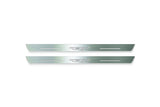 RAM 2500 V 2019+ stainless steel LED door sill plates with TRX logo